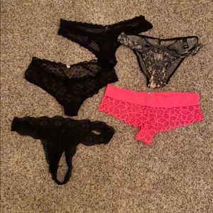 Bundle of 5 Victoria’s Secret and Pink, size S!!